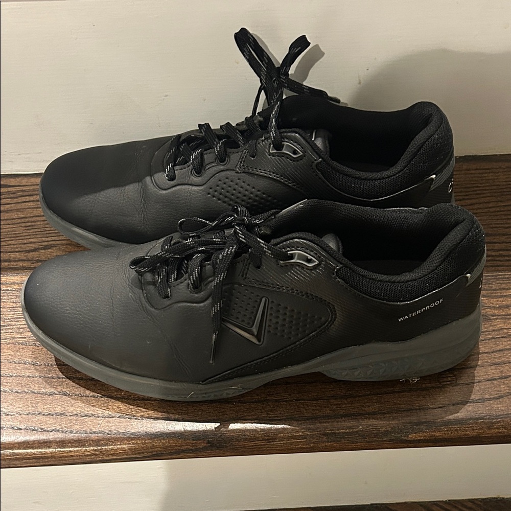 Men's Calaway Black Waterproof Athletic Shoes